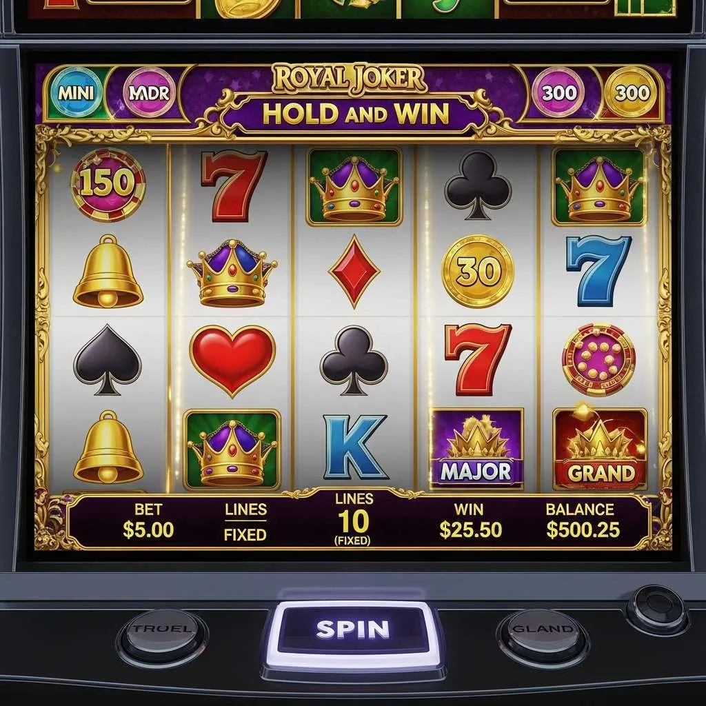 Royal Joker: Hold and Win Ekran automatu do gier Royal Joker Hold and Win