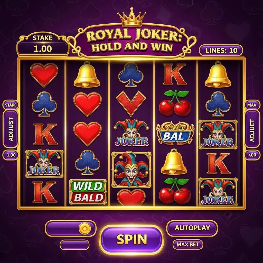 Royal Joker: Hold and Win Gra na automacie Royal Joker Hold and Win z symbolami
