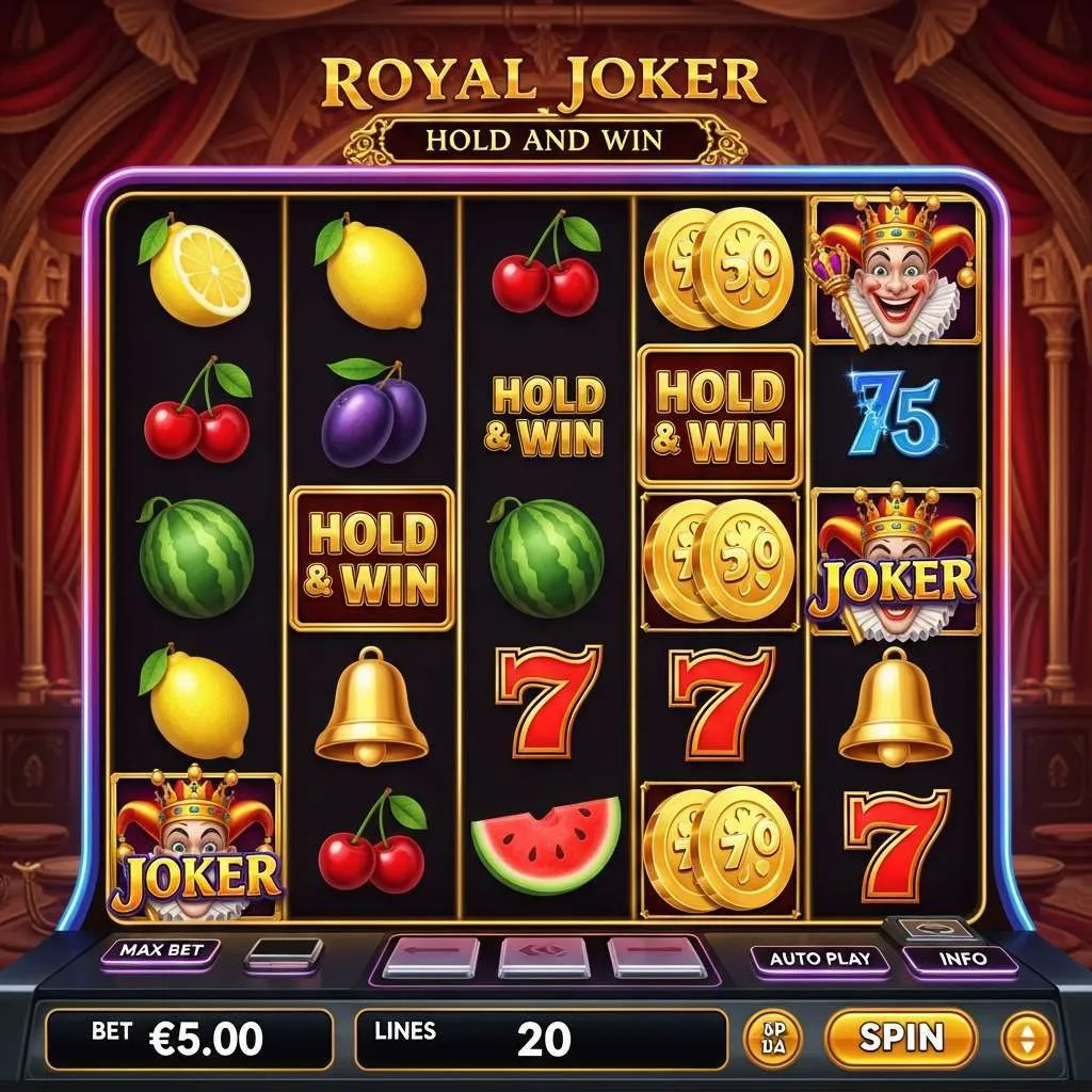 Royal Joker: Hold and Win Gra slotowa Royal Joker Hold and Win